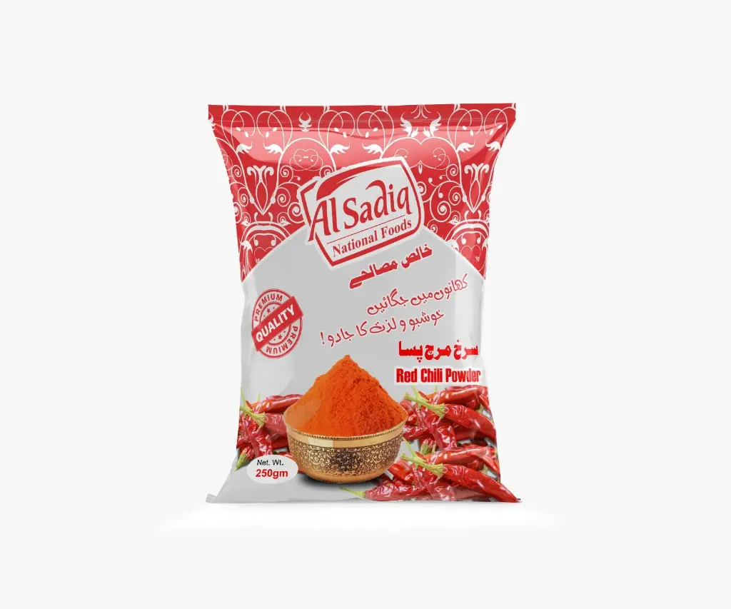 Red Chilli Powder 250g – Al Sadiq  National Foods